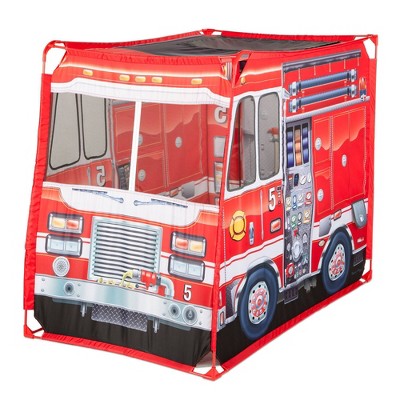 Melissa and doug store fire truck playhouse