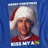 Christmas Vacation Merry Kiss Adult T-Shirt Royal X Large - 2 of 4
