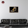 Notoriart Toy Sneaker Black Wall Art Framed - 2 of 4