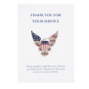 Anna-Kaci Bald Eagle American Flag Shield Brooch Pin with Patriotic Gift Card & Envelope - 2 of 4