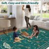 Washable Insect Runner Rug for Bedroom Kitchen Non Slip Rugs Whimsical Fantasy Boho Indoor Ultra Soft Rugs - 4 of 4