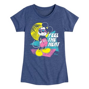 Girls' - Disney - Feel The Heat Fitted Short Sleeve Graphic T-Shirt - 1 of 4