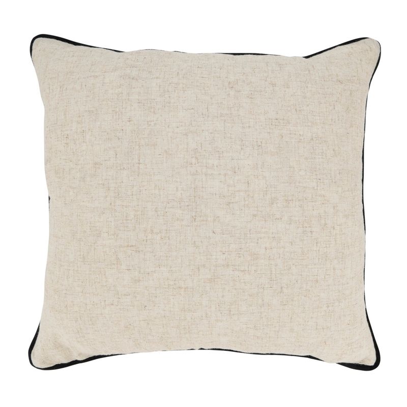 Saro Lifestyle Toscana Daydream Throw Pillow Cover with Piping, 1 of 4