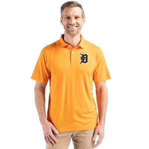Detroit Tigers Cutter & Buck Coastline Epic Comfort Recycled Mens Polo - 1 of 1