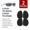 Impresa [2 Pairs] Nose Pads For Maui Jim Sport and Martini Sport Sunglasses - Replacement Nose Piece - 4 of 4