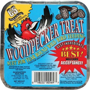 C&S 11 Oz. Woodpecker Treat Suet - 1 of 1
