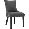 Modway Marquis Dining Side Chair Fabric Set of 2 Gray - 3 of 3