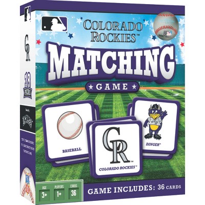 MasterPieces MLB Colorado Rockies Matching Game