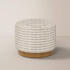 Round Ottoman with Plinth Base - Hearth & Hand™ with Magnolia - 4 of 4