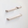 AZL1 Life Concept Bookshelf Floating Wall Shelf Wall Mounted Wood Shelves Hanging Wall Decor Home Room Coffee Shop, White, 17.91"*3.94"*1.57" - 4 of 4