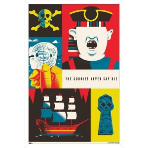 Trends International Warner 100th Anniversary - The Goonies Framed Wall Poster Prints - 1 of 4