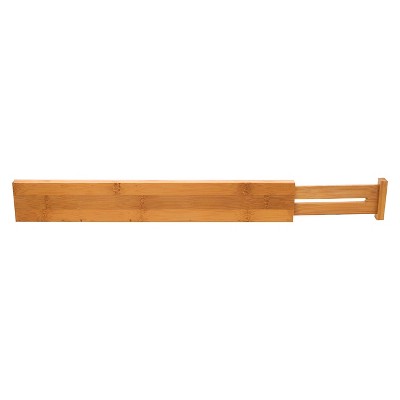 Lipper International Bamboo Kitchen Drawer Dividers - Set of 2