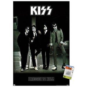 Trends International Kiss - Dress To Kill Unframed Wall Poster Prints - 1 of 4
