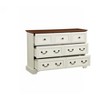 HDZNVF Farmhouse 7 Drawers Dresser, Rustic Chest Of Drawers With Natural Texture - 3 of 4