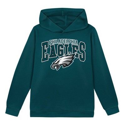 NFL Philadelphia Eagles Toddler Boys' Poly Fleece Hooded Sweatshirt