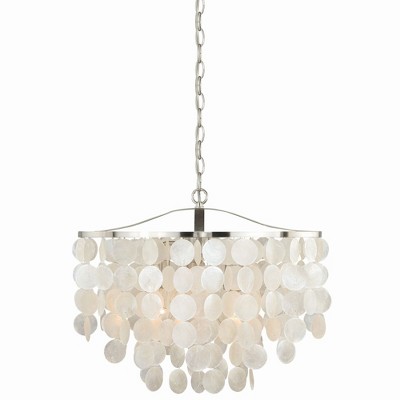 Vaxcel Elsa 3 - Light Pendant in  Satin Nickel