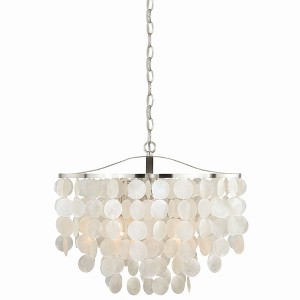 Vaxcel Elsa 3 - Light Pendant in  Satin Nickel - 1 of 4