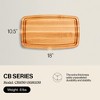 John Boos Block Wide Reversible Cutting/Carving Board with Juice Groove and Integrated Handles - 2 of 4