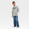 Boys' Spider-Man: Miles Morales Nikkolas Smith Pullover Sweatshirt - Heather Gray - 4 of 4