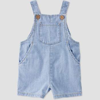 Little Planet by Carter's Organic Baby Chambray Shortalls
