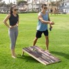 GoSports 4 x 2 ft Regulation Size Wood Cornhole Board Set - 2 Boards, 8 Bean Bags, Carrying Case and Game Rules - 3 of 4