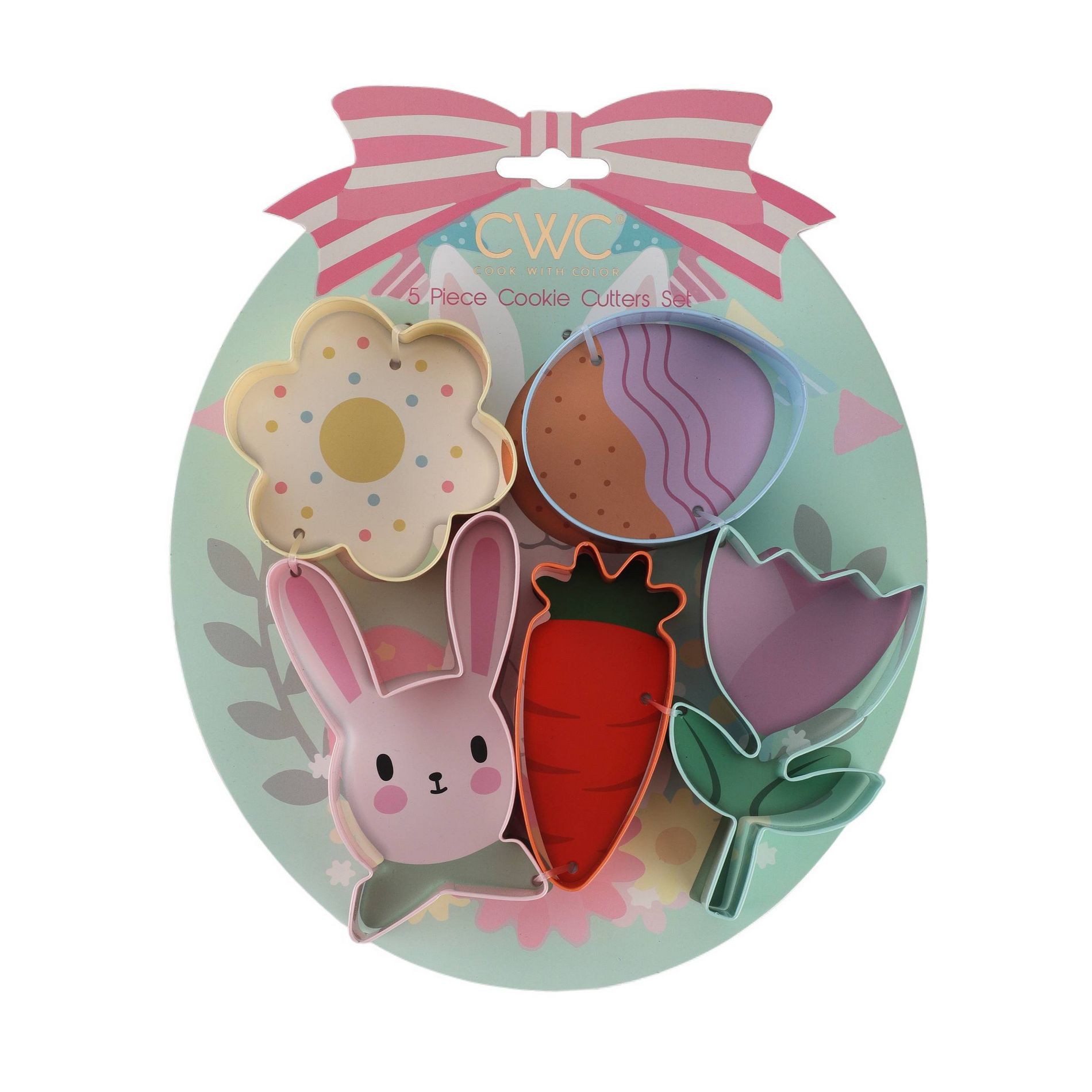 Cook With Color Easter Cookie Cutter Set