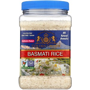 Golden Crown Rice Basmati White - Count of 4 - 2lb - 1 of 1