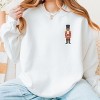 Embroidered Nutcracker - Women's Graphic Sweatshirt - 2 of 4