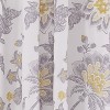 Reverie Floral Lined Curtain Panel with Rod Pocket - 2pk - Levtex Home - 3 of 3