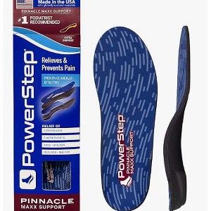 Powerstep 5015-01D Pinnacle Maxx Insoles (1 Pair), size M7W9 - 1 of 3
