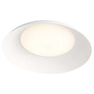Oxygen Lighting Bongo 1 - Light Flush Mount in  White - 1 of 4