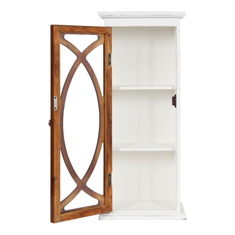 Kate and Laurel Quinlan Decorative Wood Wall Cabinet, 4 of 12
