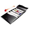 Avery Slide and View Expanding File, 5 Sections, Cord/Hook Closure, Letter Size, Black - image 2 of 2