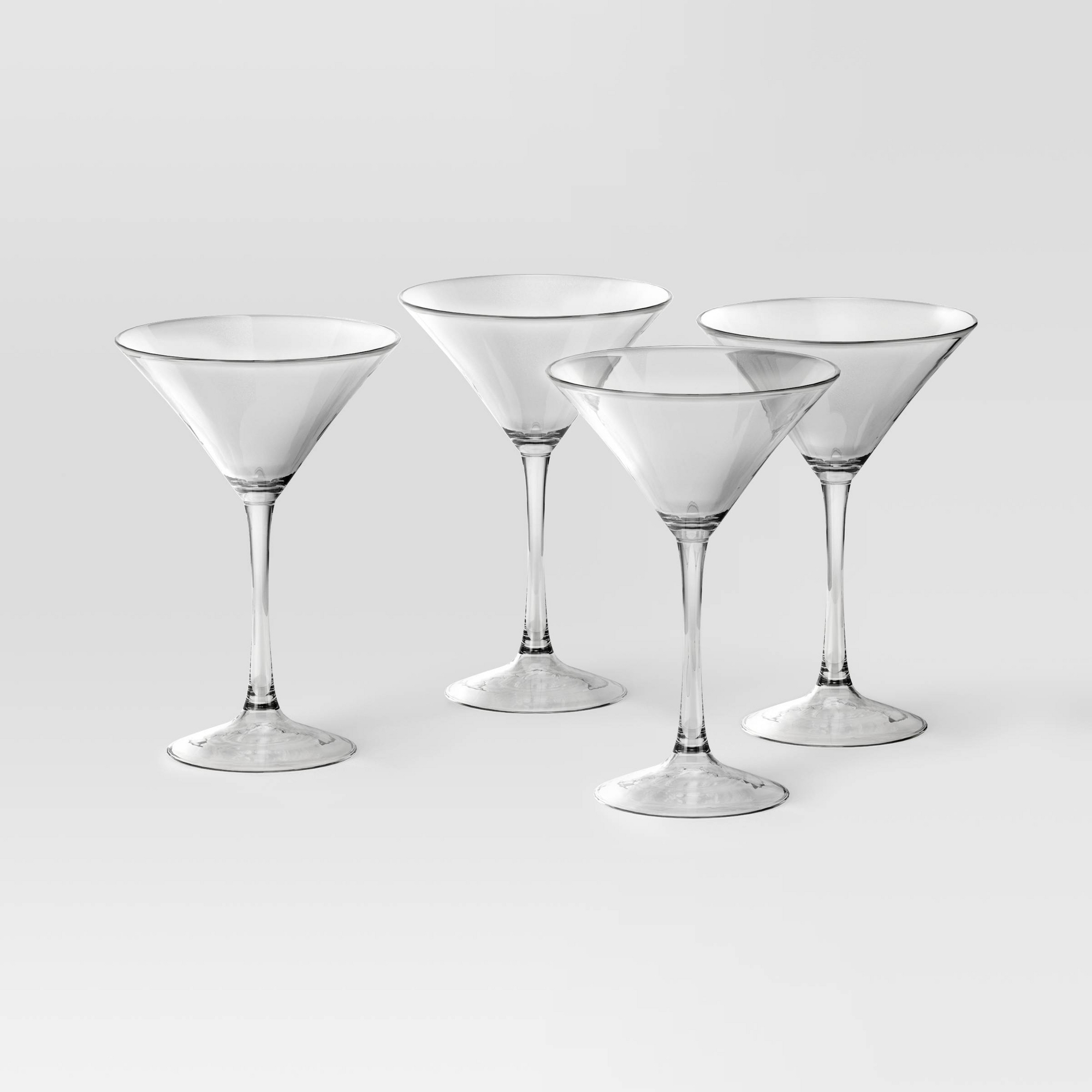 4pk Entertaining Martini Cocktail Glass Set - Threshold™
