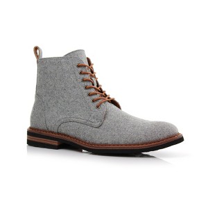 Polar Fox Mens Duke MPX806065 High Top Lace-up Dress Boots with Zipper Closure - 1 of 4