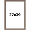 PosterPalooza | Ornate Gold Picture Frame - UV Acrylic, Foam Board Backing, Hanging Hardware - 2 of 4