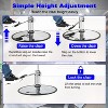 FDW Styling Heavy Duty Beauty Swivel Hydraulic Pump Profession Shampoo Hair Cutting Barber Salon Chair - 4 of 4