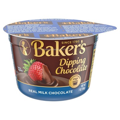 Baker's Microwaveable Dipping Milk Chocolate - 7oz