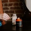 Sweet Water Decor Palo Santo Patchouli 9oz Amber Jar Black Label Soy Candle - 3 of 4