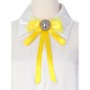 Elerevyo Women's Long Ribbon Brooches Elegant Neck Tie Pin 1 Pc - 4 of 4