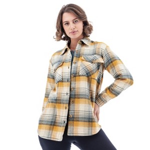 Old Ranch Brands Women's Sutton Organic Shirt-Jac - 1 of 4