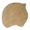 APRILSOUL24.80"2-in-1 Irregular MGO End Table, Split Design, Small Space Friendly,Indoor Outdoor Use - 4 of 4