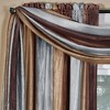 GoodGram Ombre Crushed Satin Sheer Single Window Curtains & Valances - 2 of 4