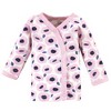 Touched by Nature Baby Girl Organic Cotton Preemie Layette 4pc Set, Blossoms, Preemie - 2 of 4
