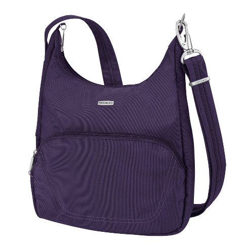 Travelon Rfid Anti-theft Essential Messenger Bag - Purple : Target