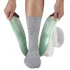 OTC Ankle Brace, Stirrup Style, Airform Pads, White, Right - 2 of 4