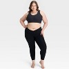 Women's Everyday Soft Crossover 7/8 Leggings - All In Motion™ - 3 of 3