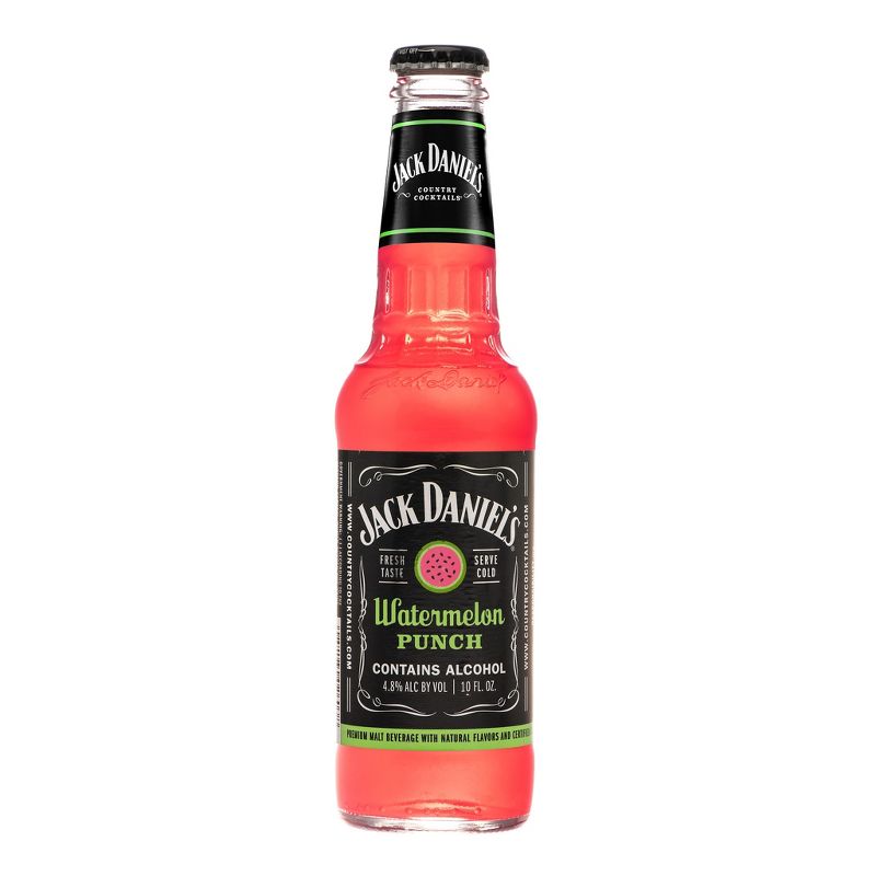 Jack Daniel&#39;s Watermelon Punch Country Cocktails - 6pk/10 fl oz Bottles, 5 of 8