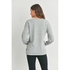 Hello Miz Women's Mama Graphic Crew Neck Maternity Nursing Sweatshirt - 3 of 4