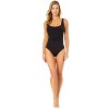 Women's Live In Color Square Neck Shirred One Piece Swimsuit - 3 of 4